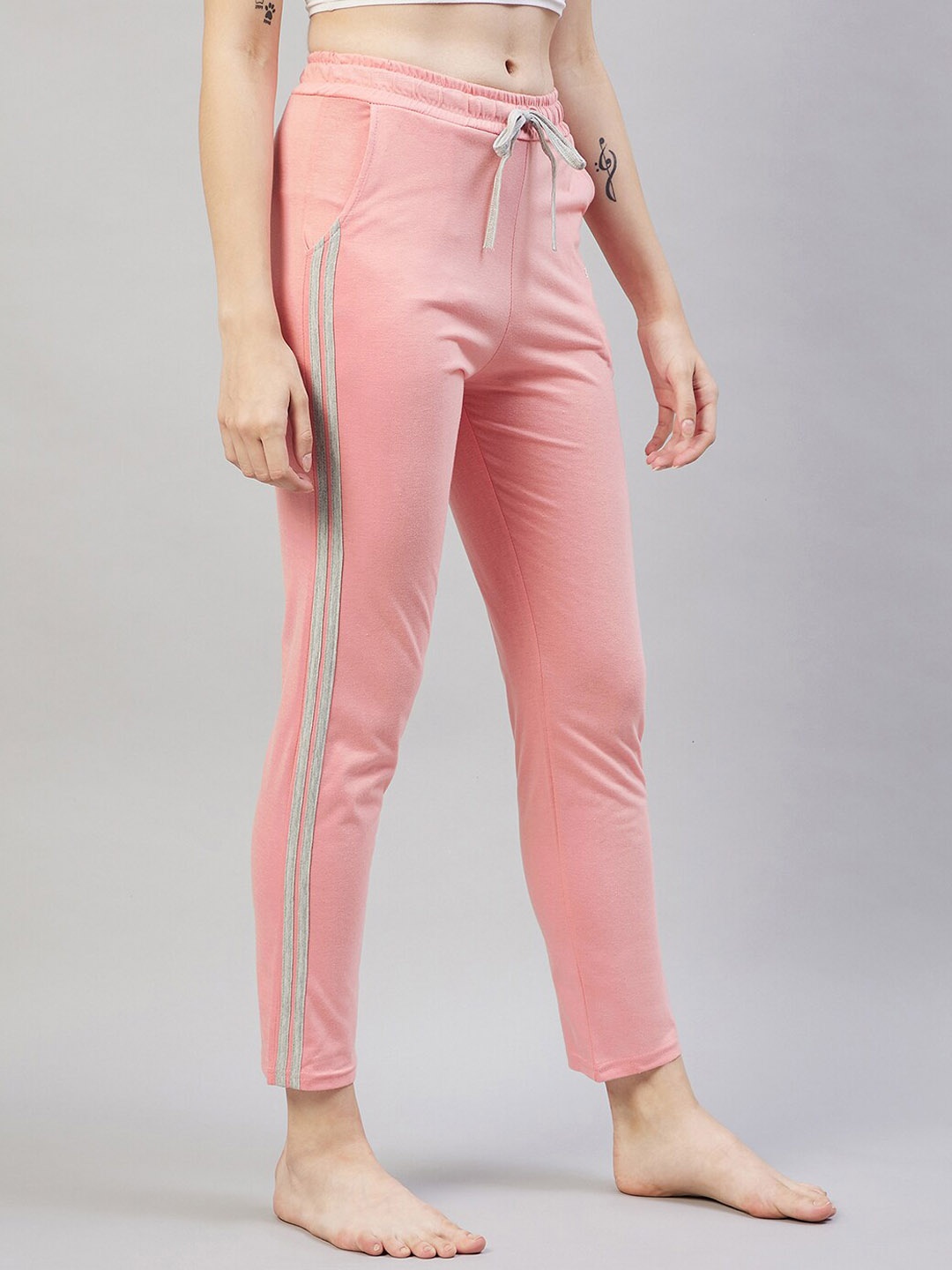 

Blinkin Women Pink Cotton Lounge Pants