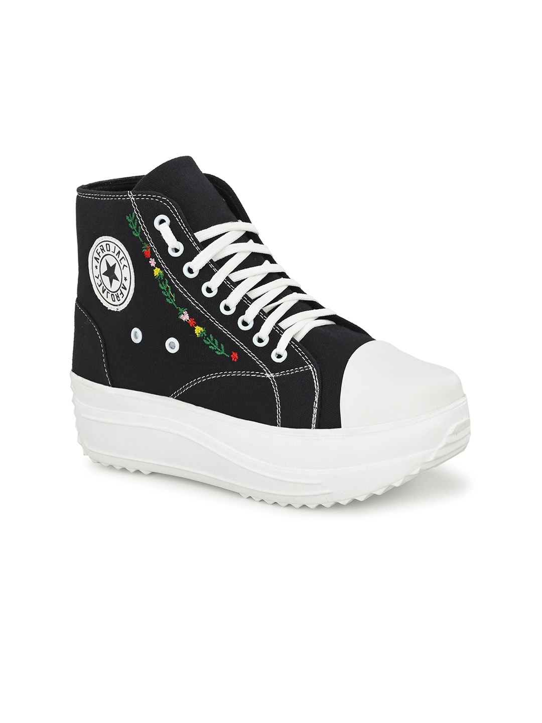 

AfroJack Women Black Solid Boots