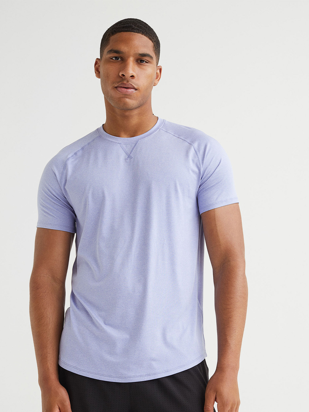 

H&M Men Sports Top In DryMove, Purple