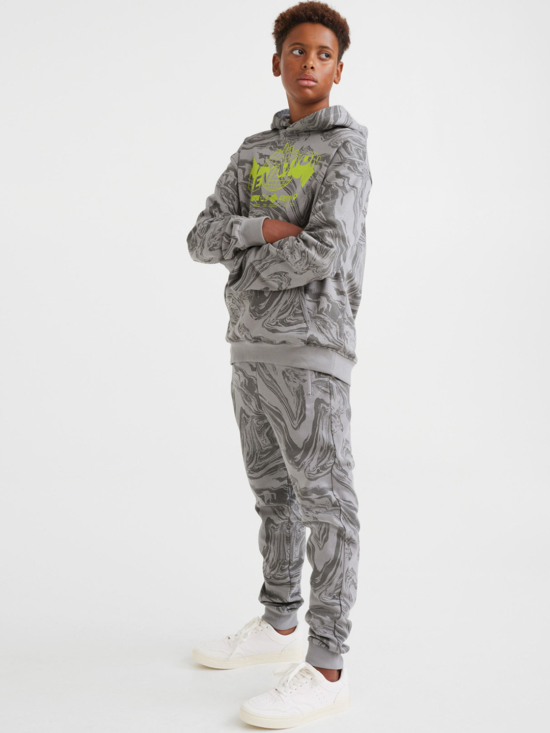 

H&M Kids Boys Joggers, Grey