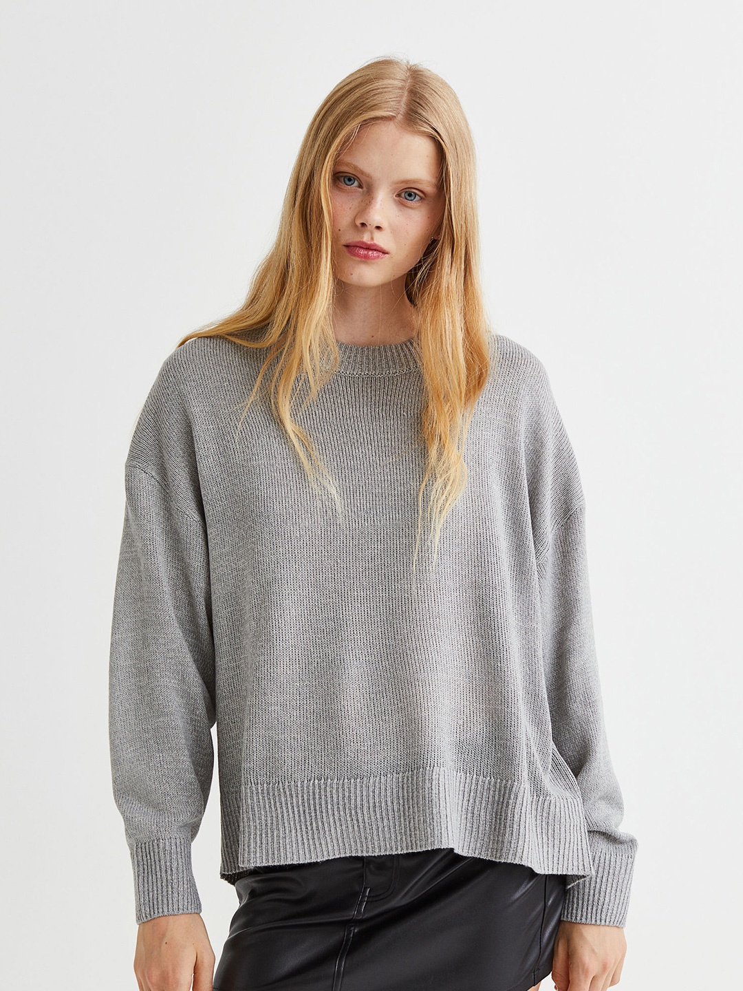 

H&M Women Jumper, Grey