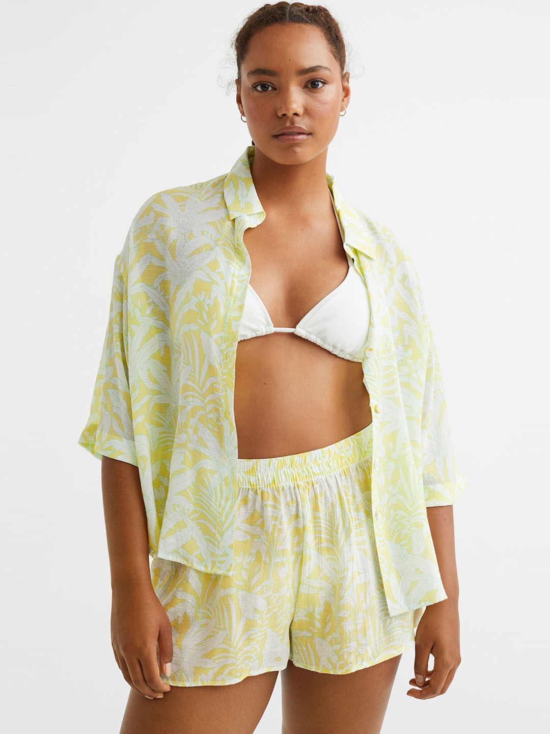 

H&M Woman Wide shorts, Multi