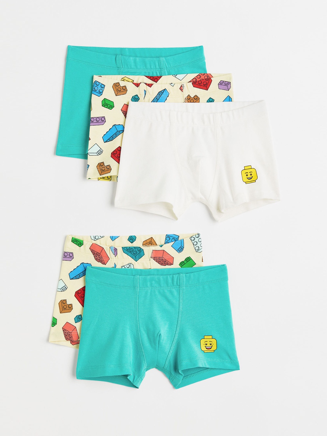 

H&M 5 Pack Printed Boxer Shorts, Multi