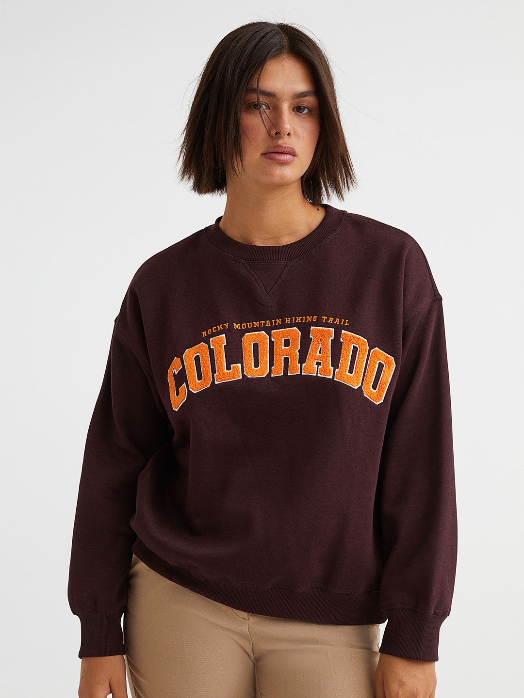 

H&M Woman Sweatshirt, Red