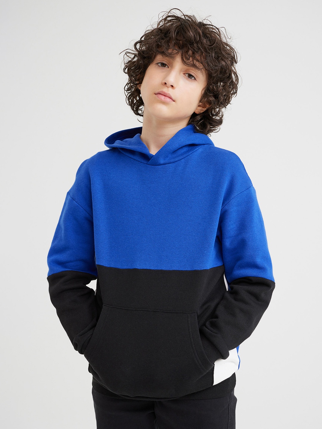 

H&M Boys Oversized Hoodie, Black