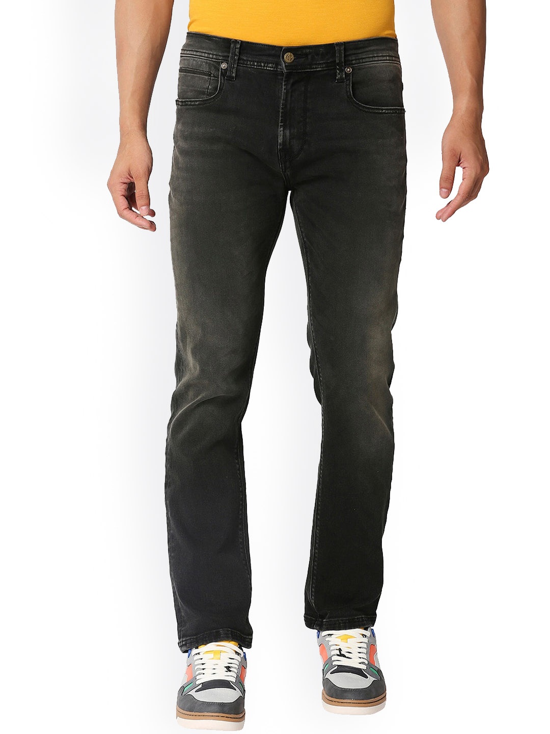 

Pepe Jeans Men Black Slim Fit Light Fade Stretchable Jeans