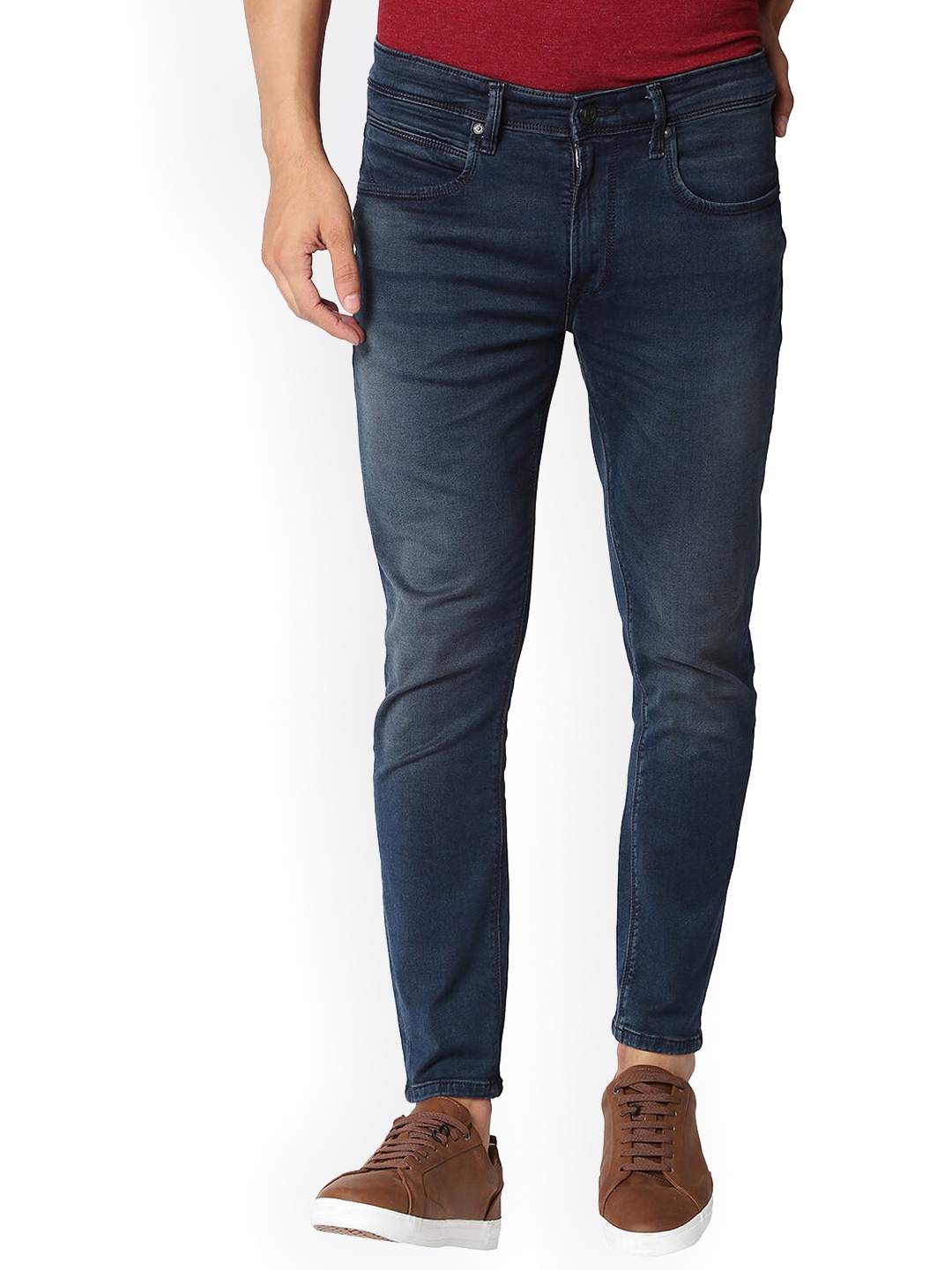 

Pepe Jeans Men Blue Skinny Fit Clean Look Light Fade Stretchable Jeans