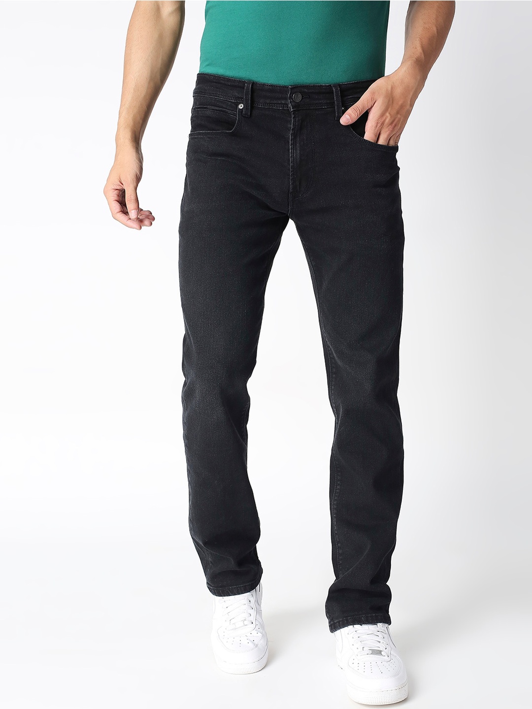 

Pepe Jeans Men Black Clean Look Stretchable Jeans