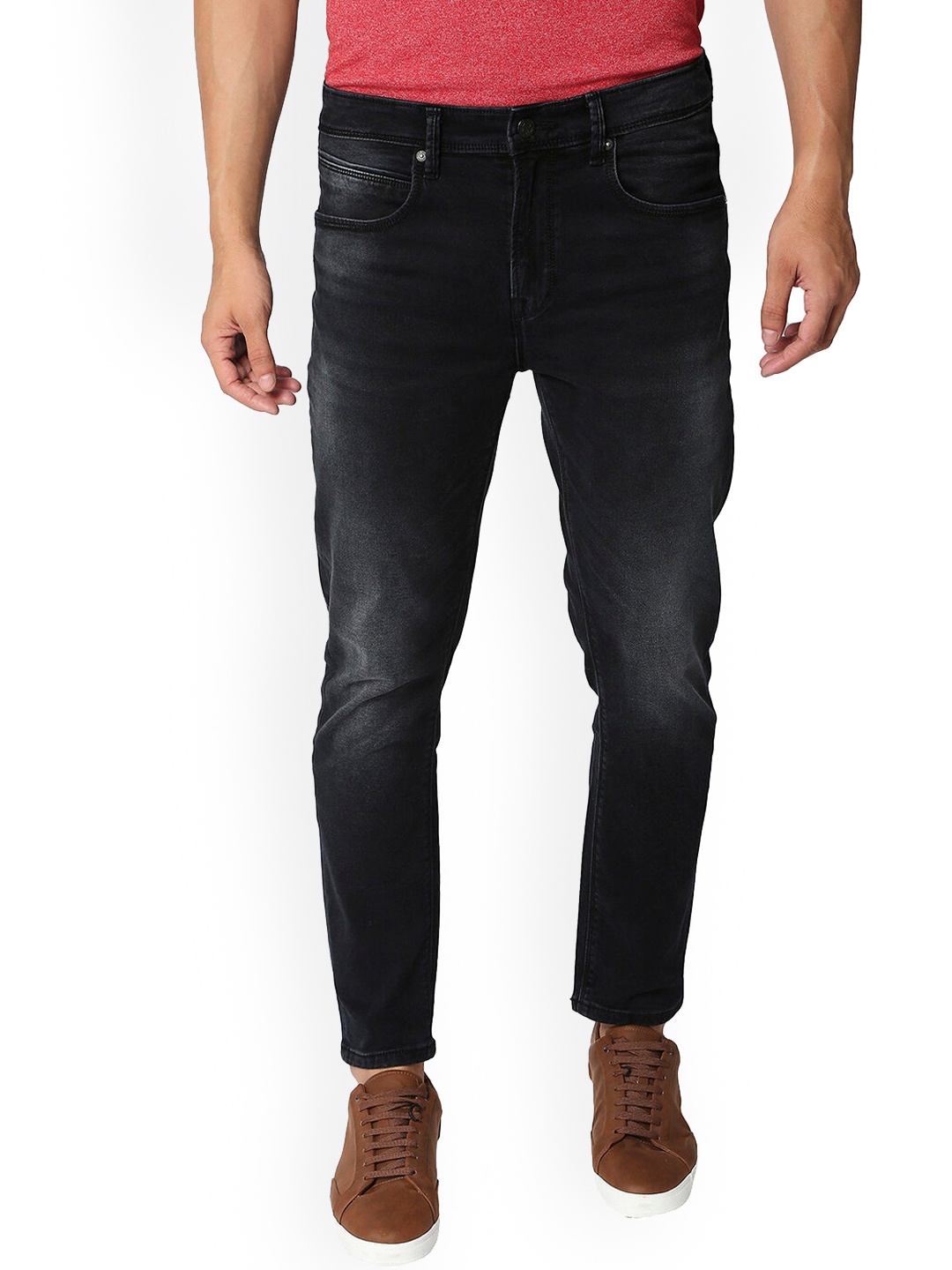 

Pepe Jeans Men Black Skinny Fit Light Fade Stretchable Jeans