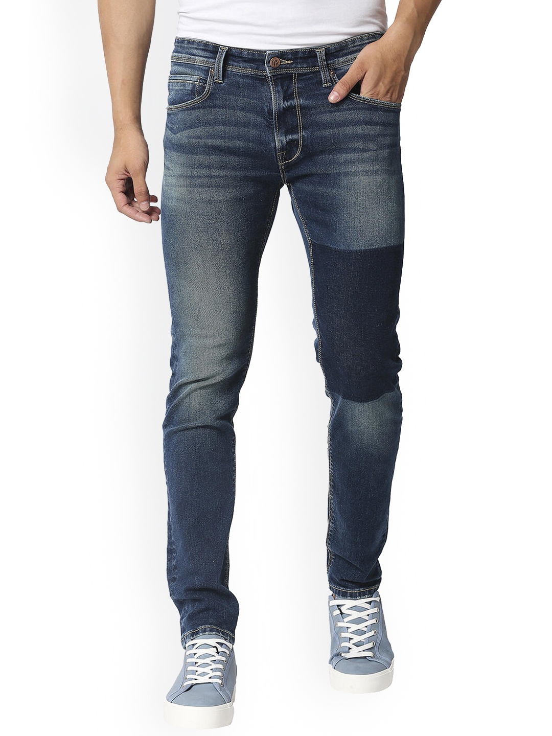 

Pepe Jeans Men Green Clean Look Light Fade Stretchable Jeans