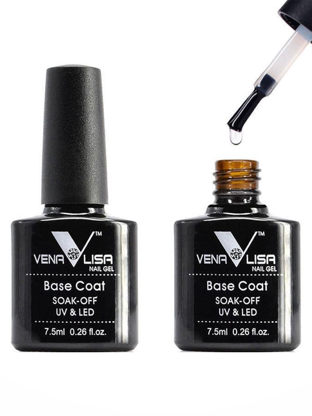 

VENALISA UV LED Base Coat Soak-off Gel Polish, Multi