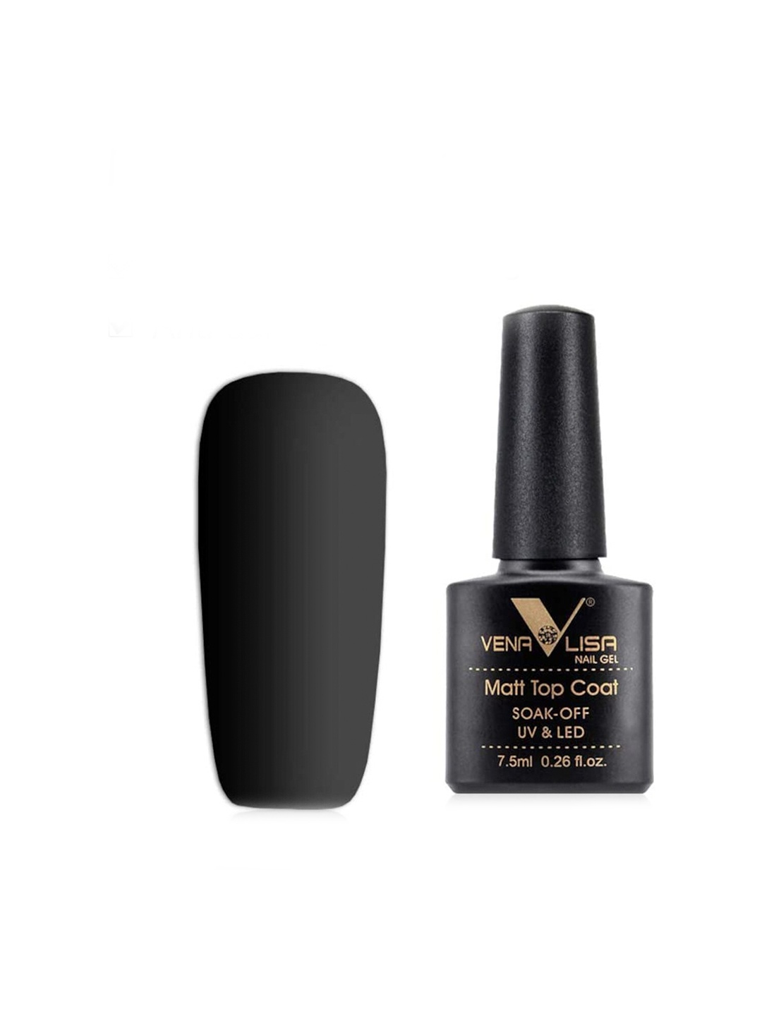 VENALISA UV Gel Polish Soak Off Rubber Base Coat Color 7.5ml, Multi