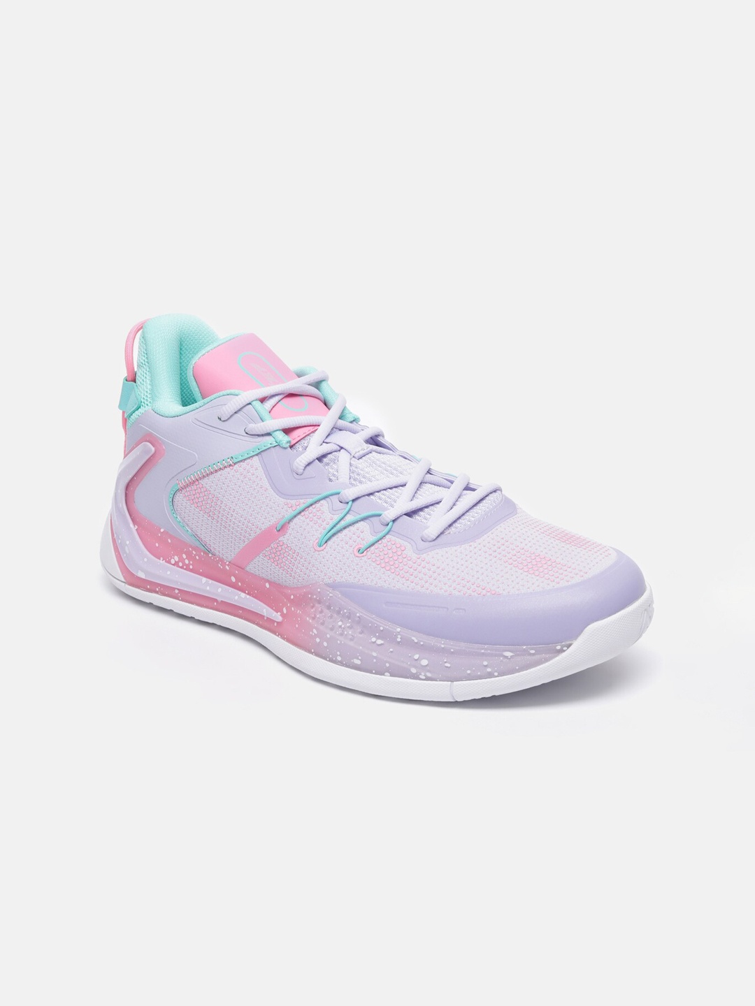

Xtep Men Purple Outdoor Basketball Shoes