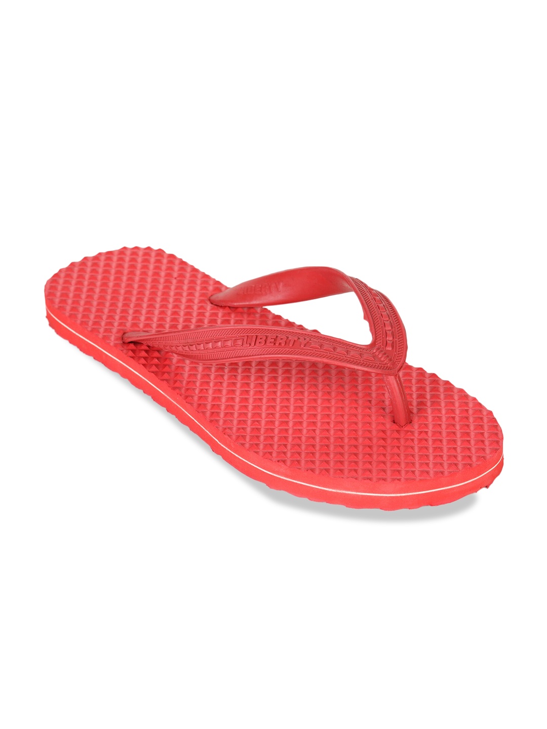 

Liberty Men Red Rubber Room Slippers