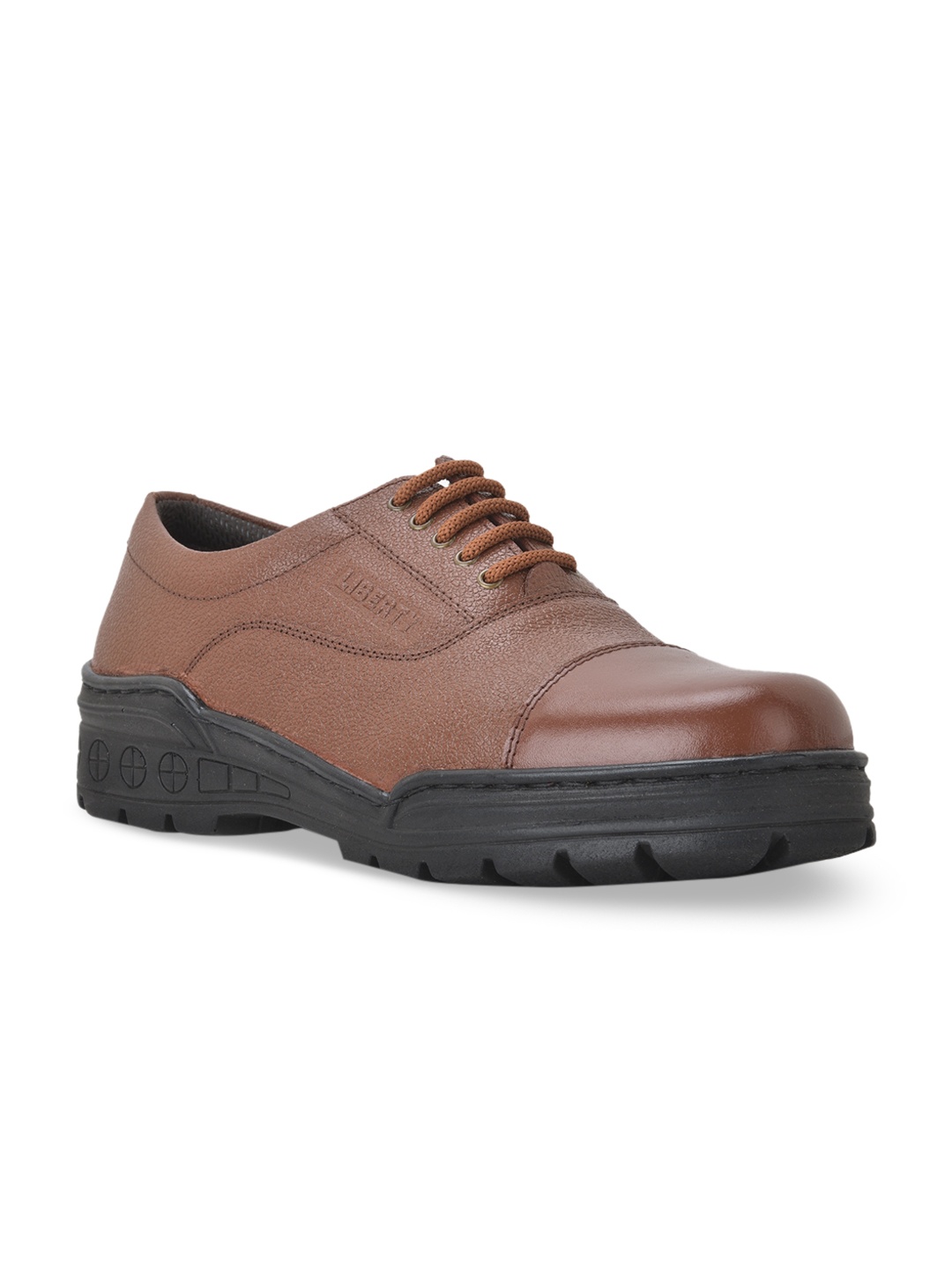 

Liberty Men Tan Leather Sneakers