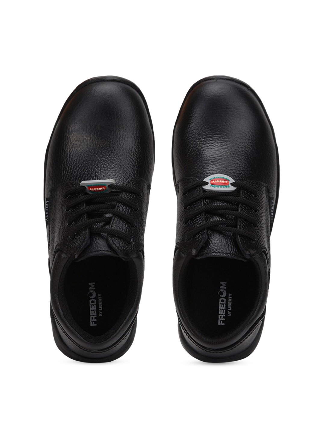 

LIBERTY Men SHAKTI-HT Solid Lace-Up Safety Shoes, Black