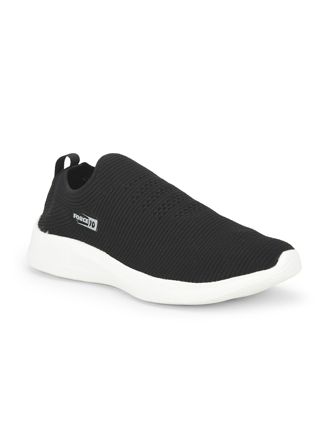 

Liberty Men Black Mesh Walking Non-Marking Shoes