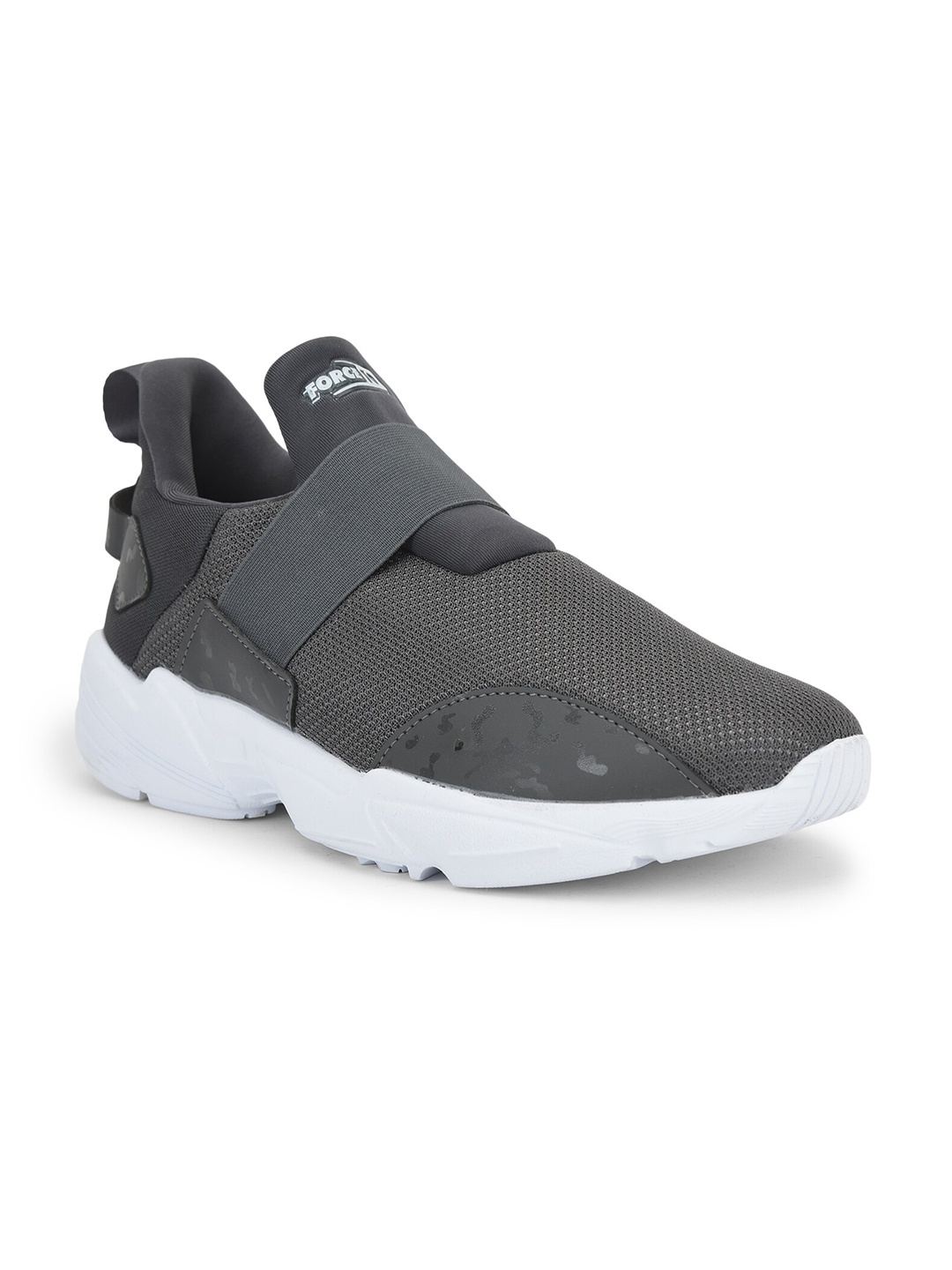 

Liberty Men Grey Mesh Walking Non-Marking Shoes