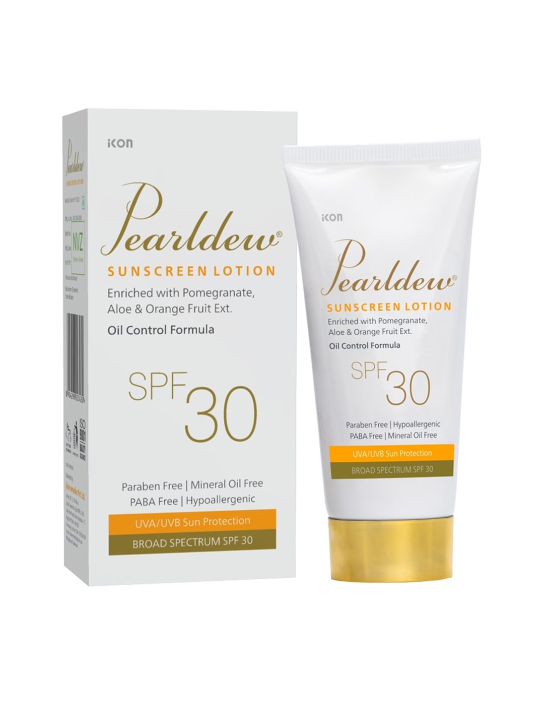 

Pearldew Sunscreen Lotion SPF 30 50 ml Each, Na