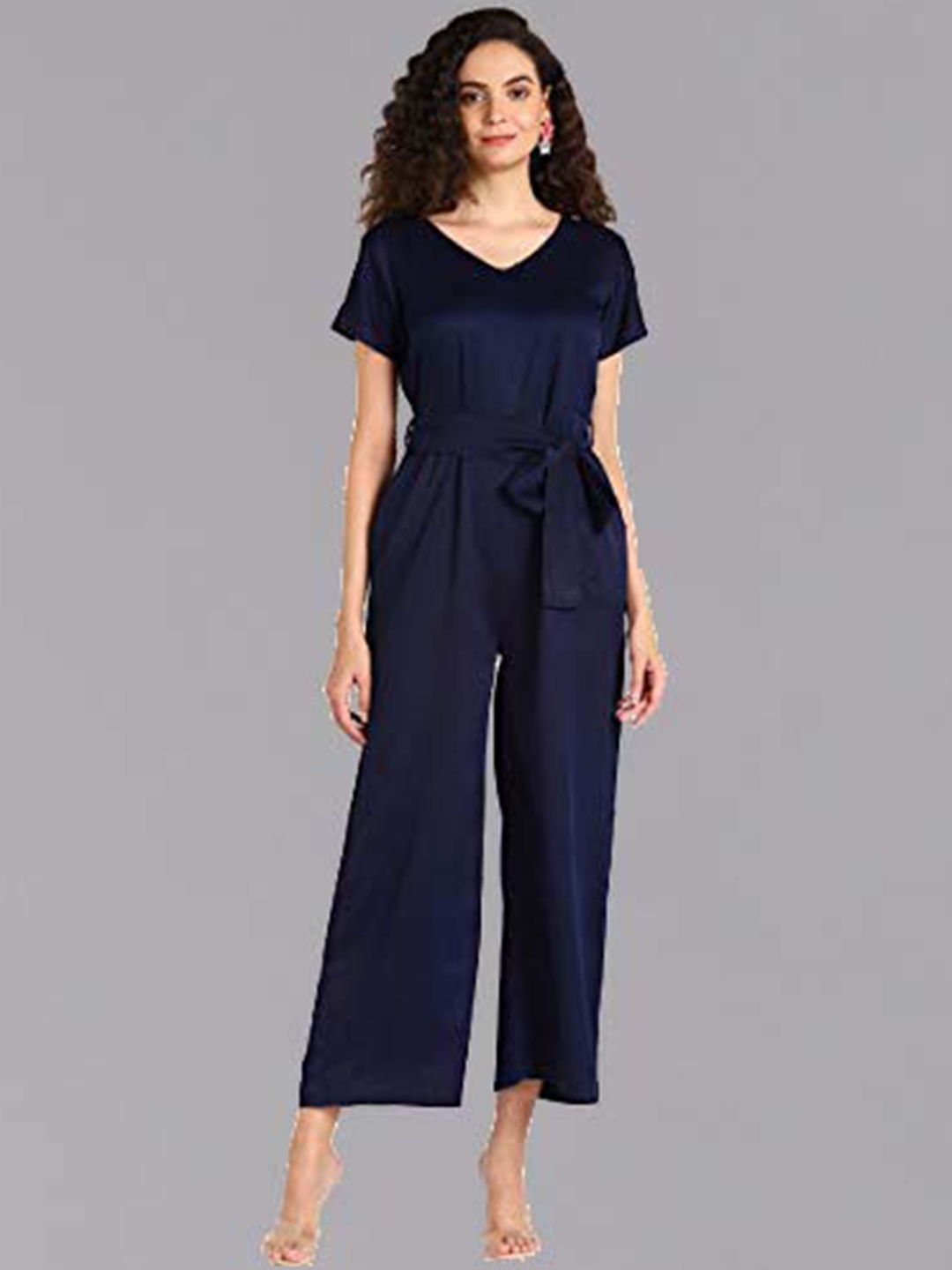 

Fashfun Blue Basic Jumpsuit