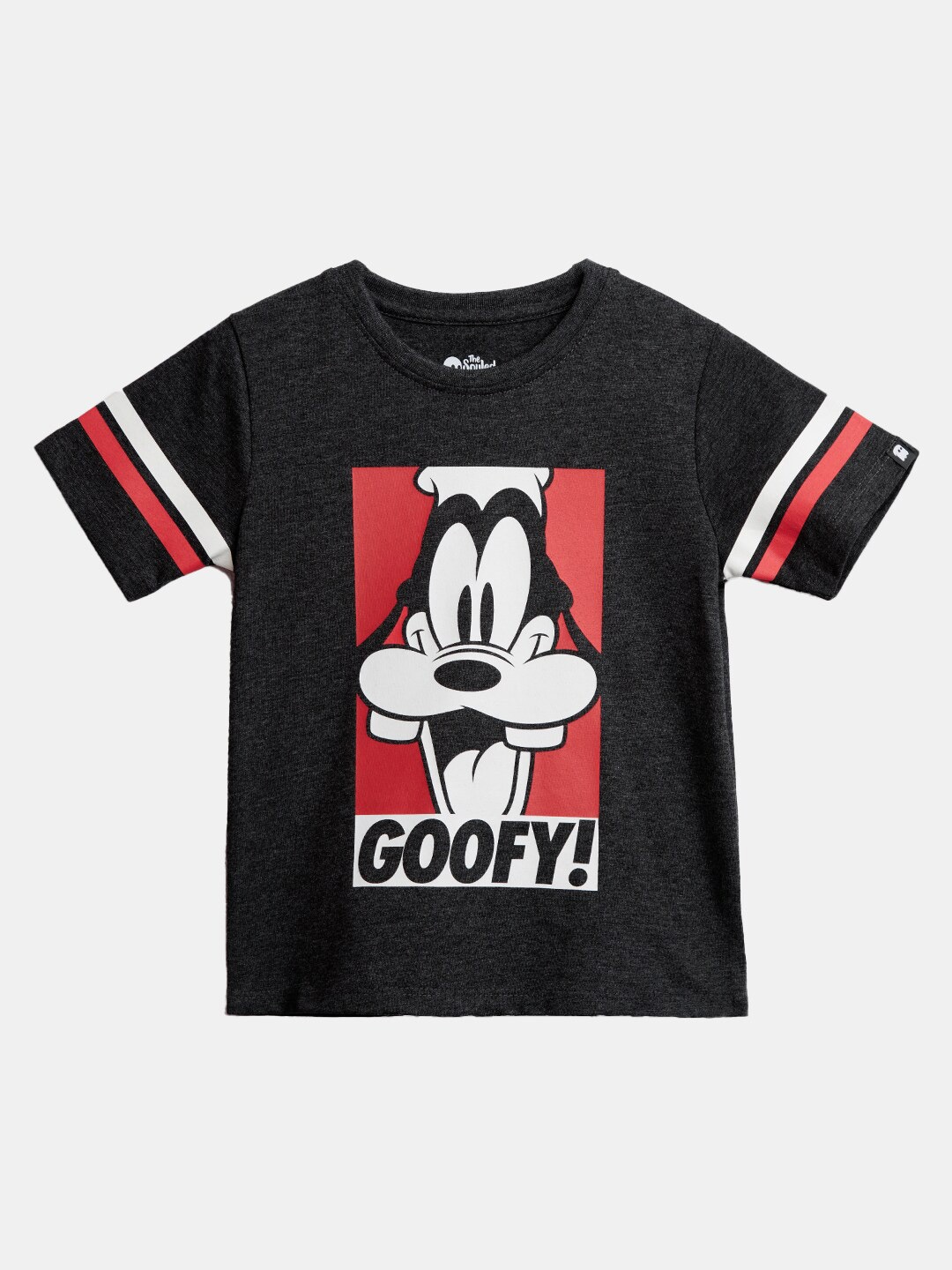 

The Souled Store Boys Black Goofy Printed T-shirt