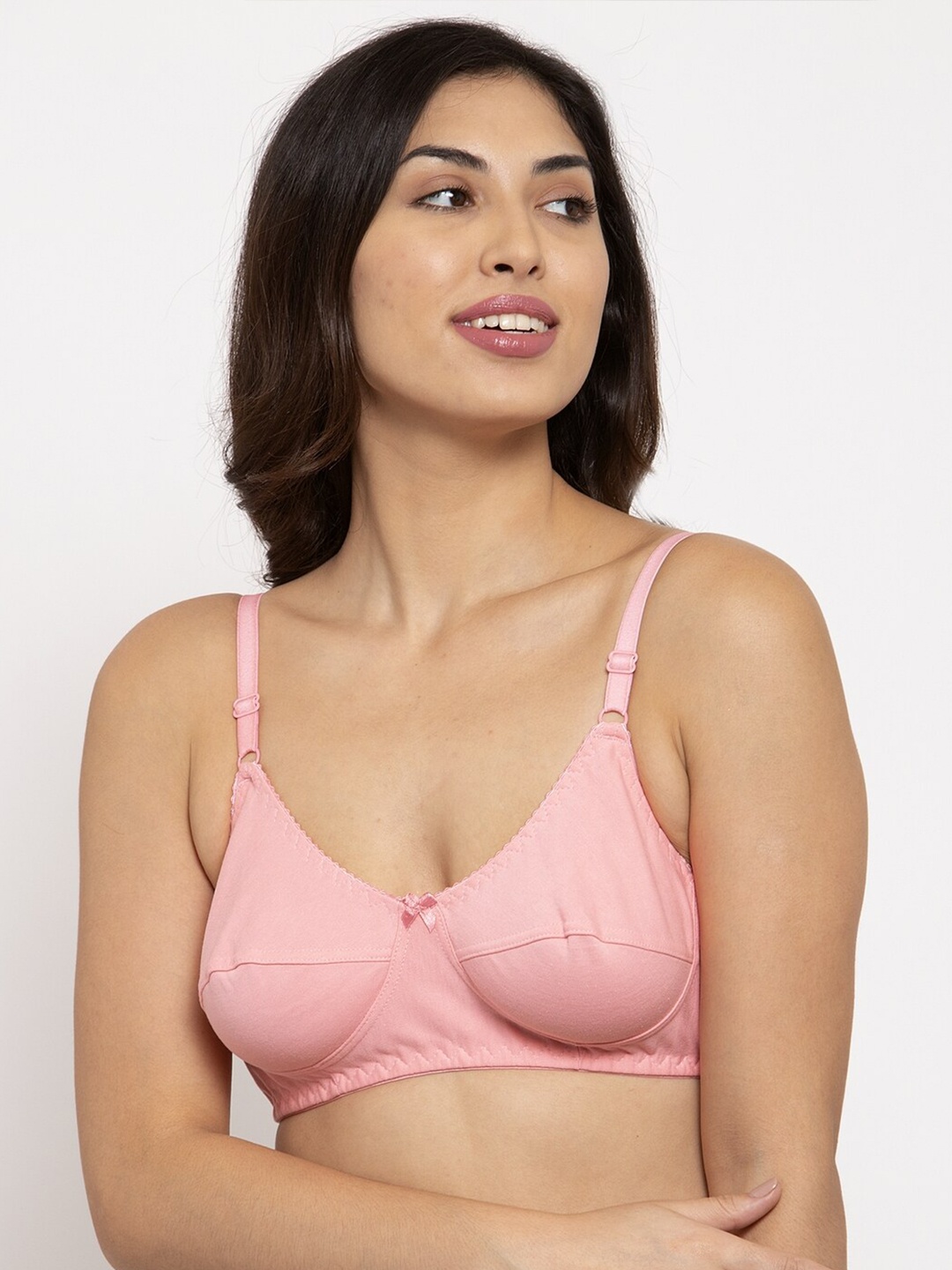 

Innocence Pink Everyday Solid Bra