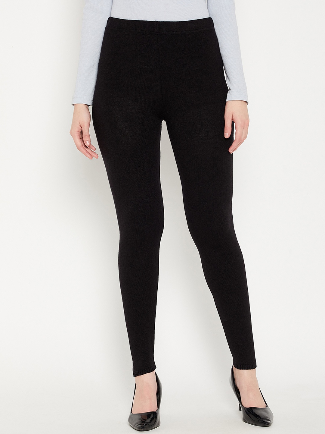 

Madame Women Black Solid Jeggings