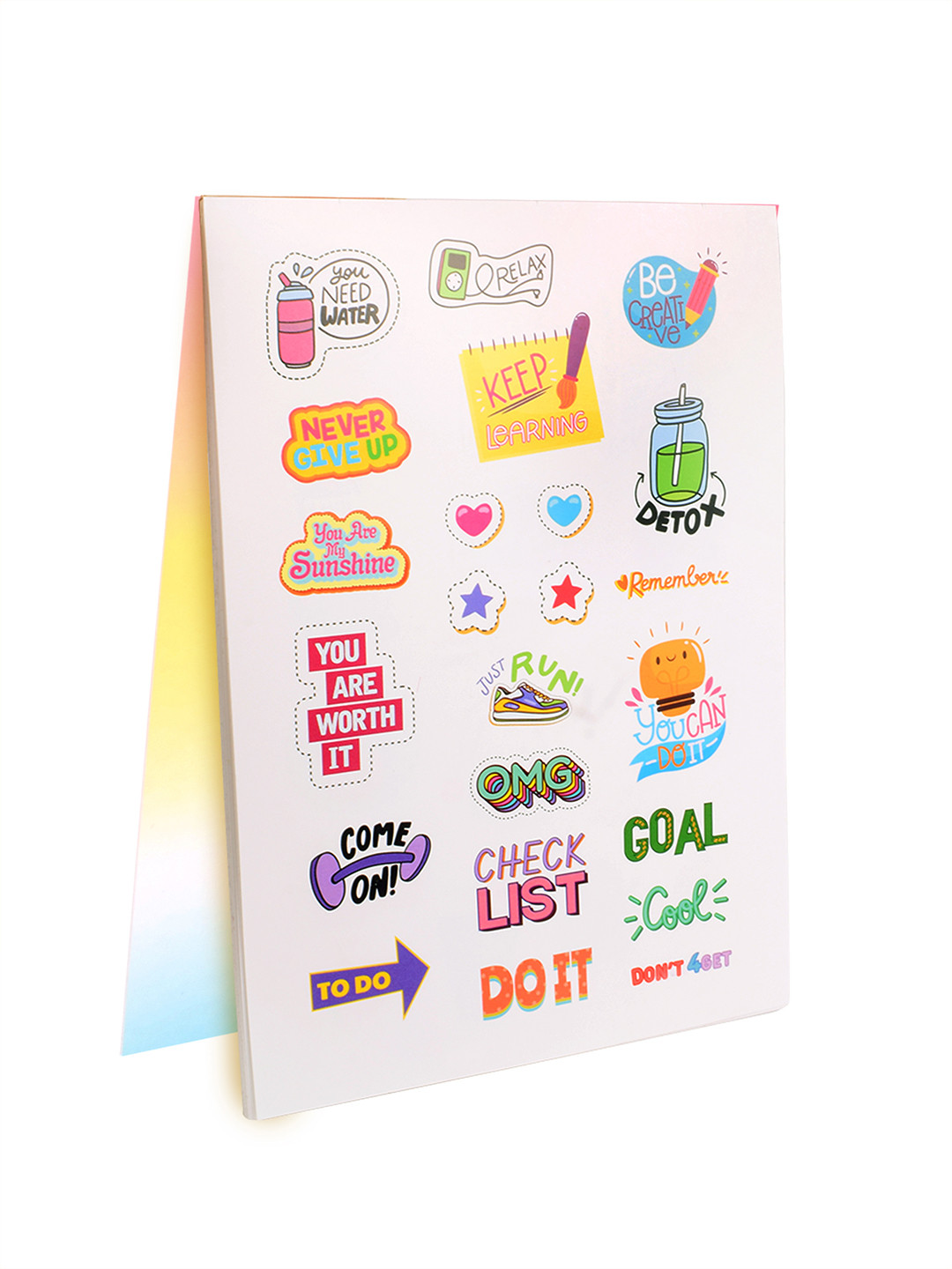 

Doodle White Printed Planner