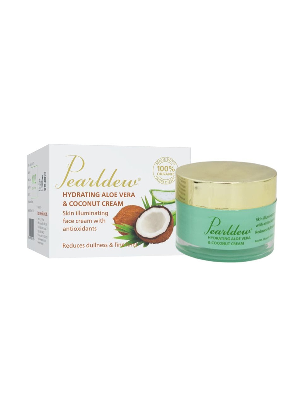 

Pearldew Hydrating Aloe Vera & Coconut Cream 50 g, Na