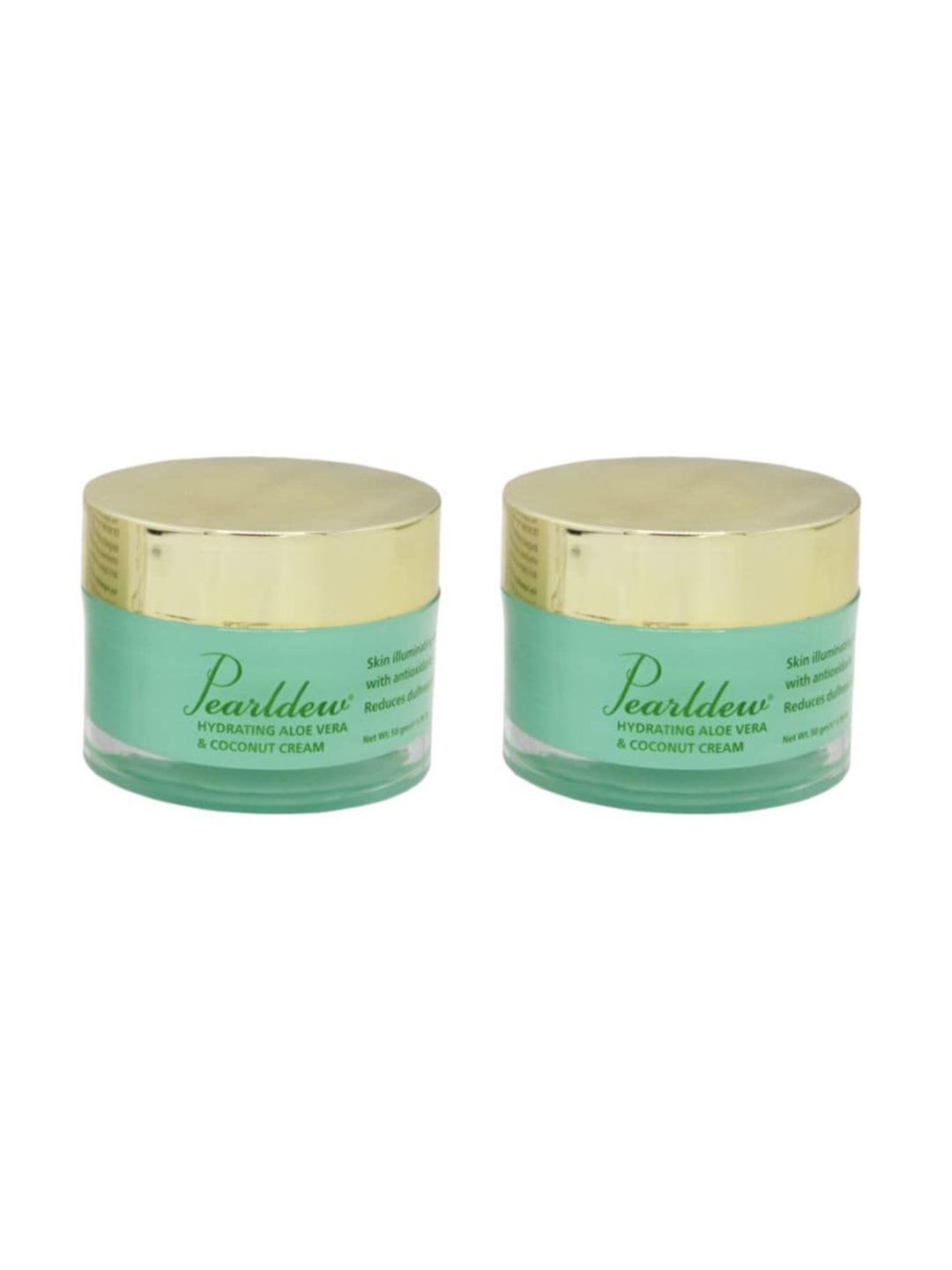

Pearldew Set Of 2 Hydrating Aloe vera & Coconut Cream 50gm, Na