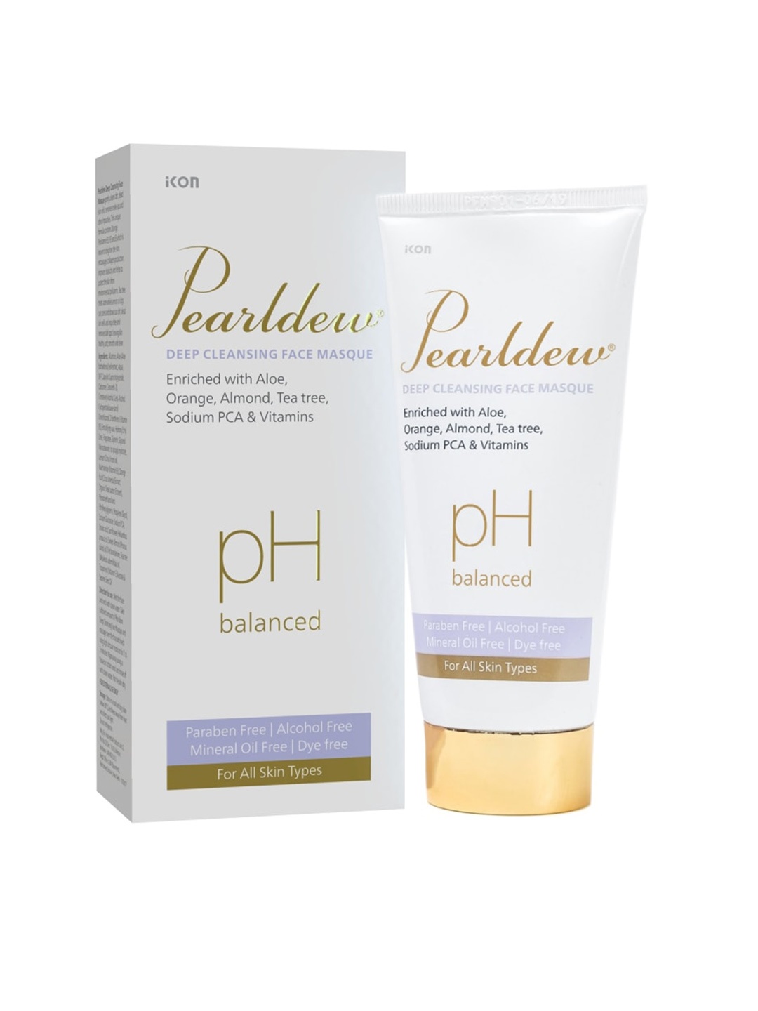 

Pearldew Deep Cleansing Masque -Paraben free- pH Balanced-100 gm, Na