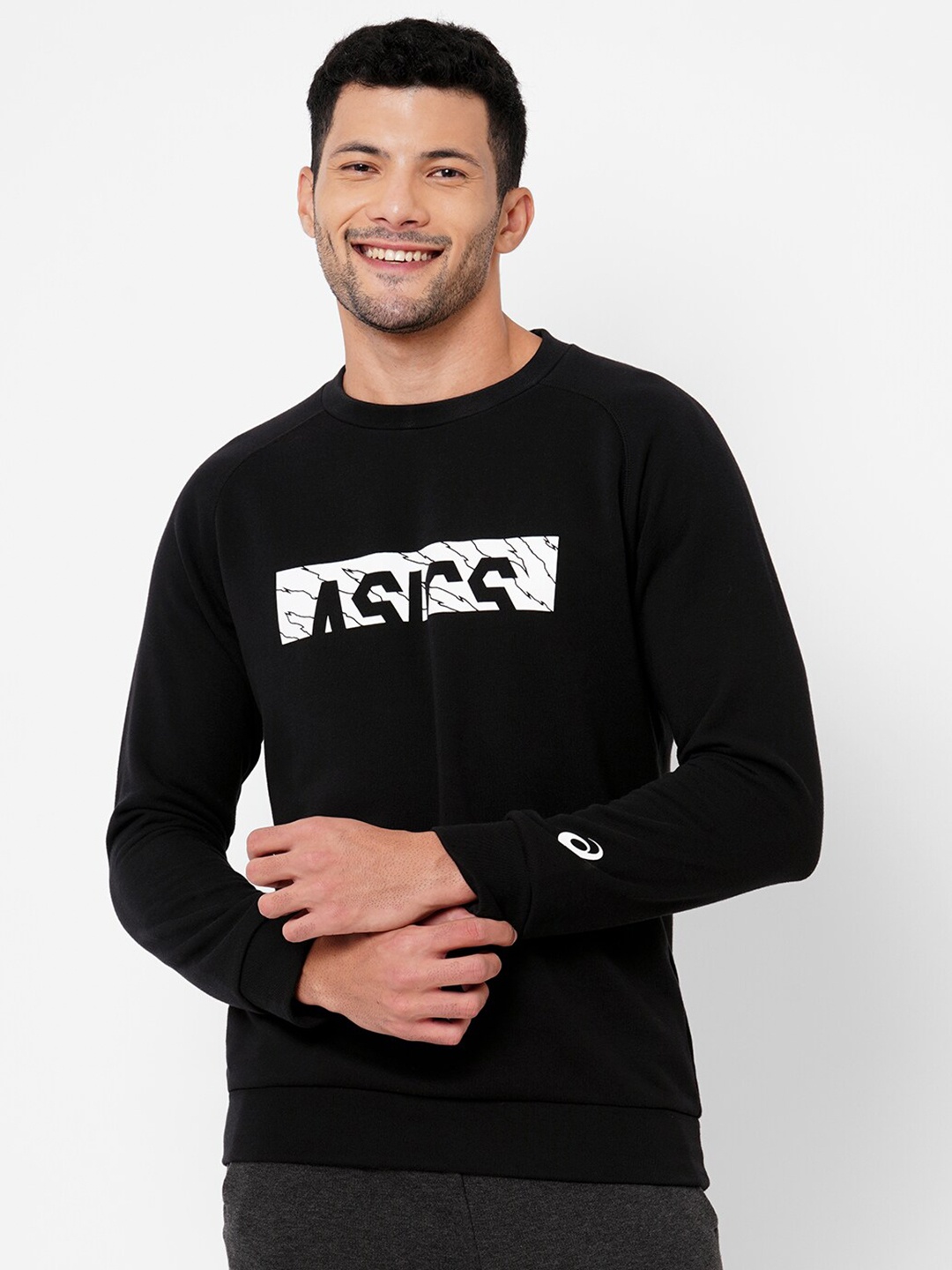

ASICS Ca French Terry Crew Sweatshirt, Black