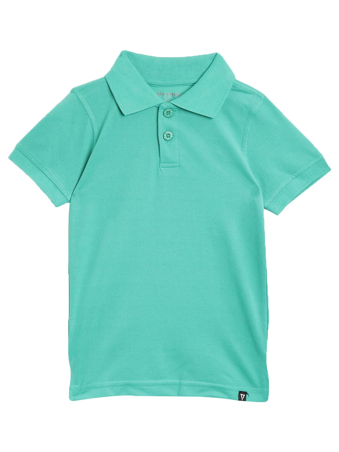 

PROTEENS Boys Green Polo Collar T-shirt