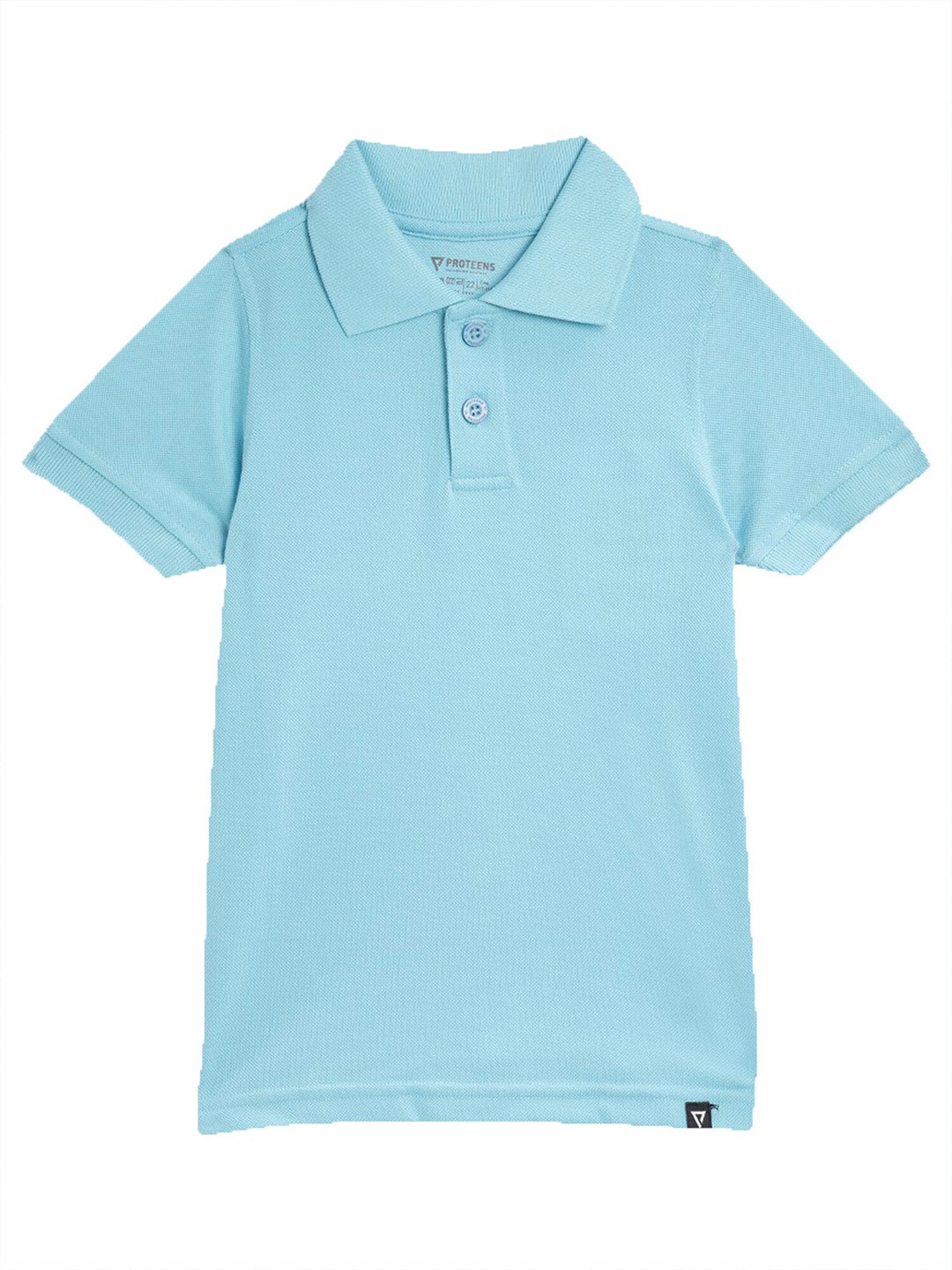 

PROTEENS Boys Blue Polo Collar T-shirt