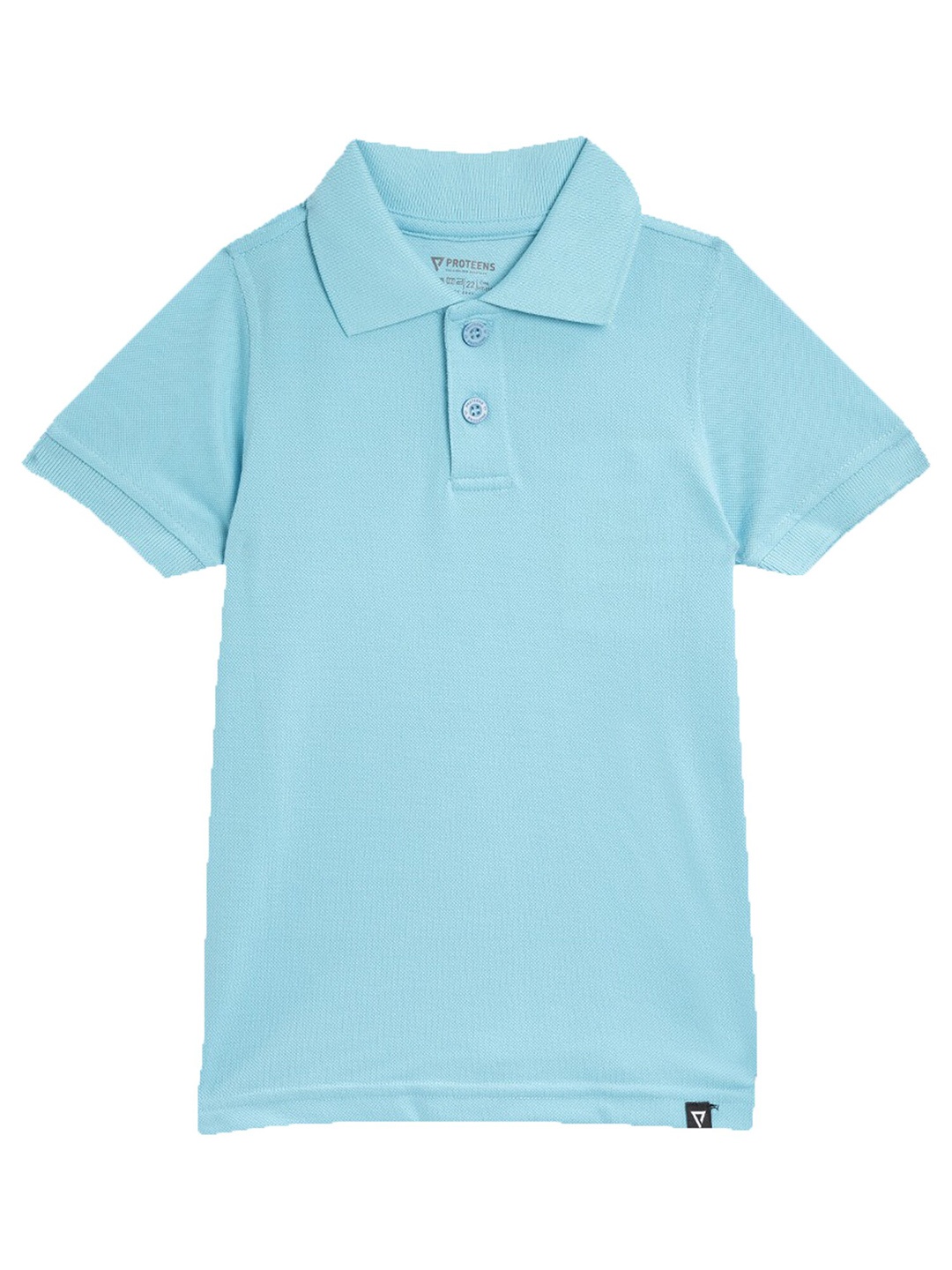 

PROTEENS Boys Blue Polo Collar T-shirt