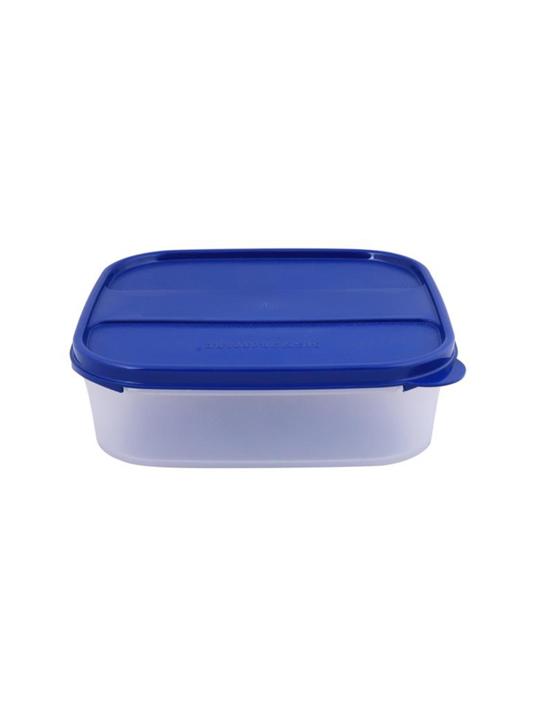 

SignoraWare Dishwasher And Microwave Safe Solid Plastic Storage Jar With Lid 1.2 L, Blue