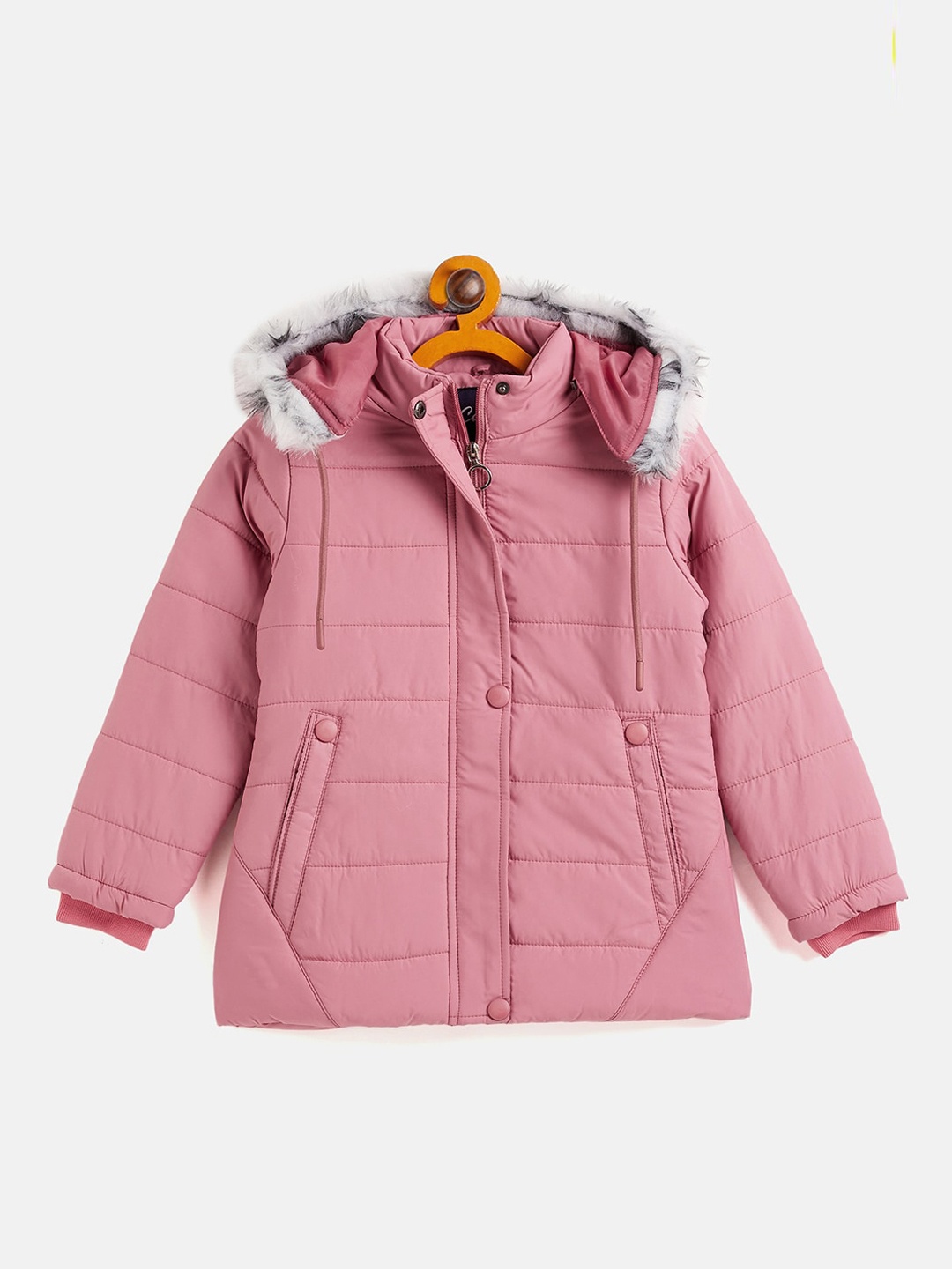 

Camey Girls Pink Lightweight Parka Jacket