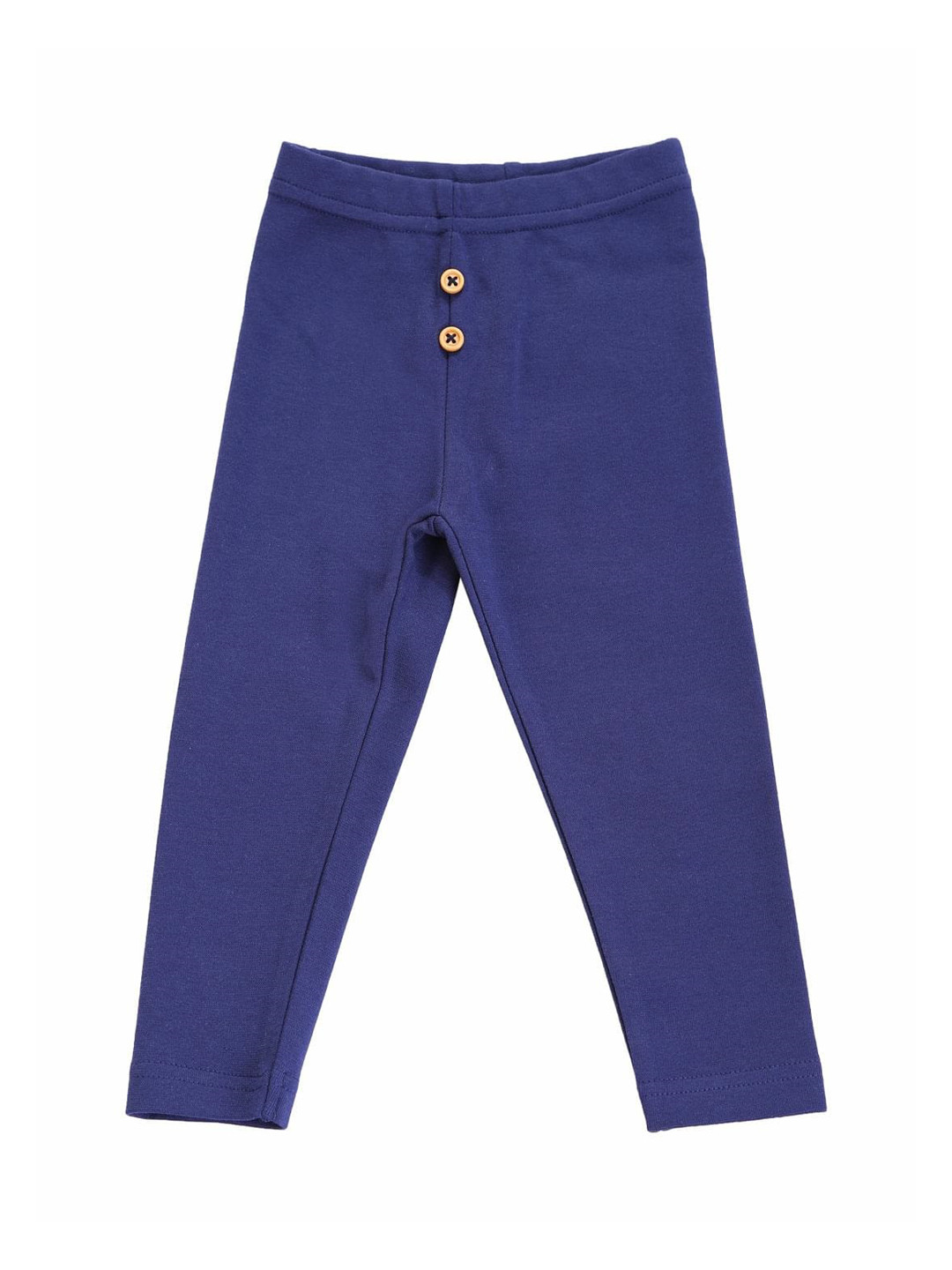 

Bodycare Kids Girls Blue Solid Cotton Track Pants