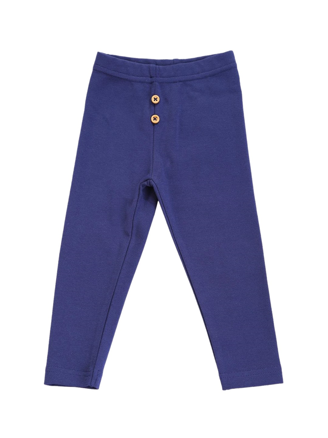 

Bodycare Kids Girls Blue Solid Cotton Track Pants, Navy blue