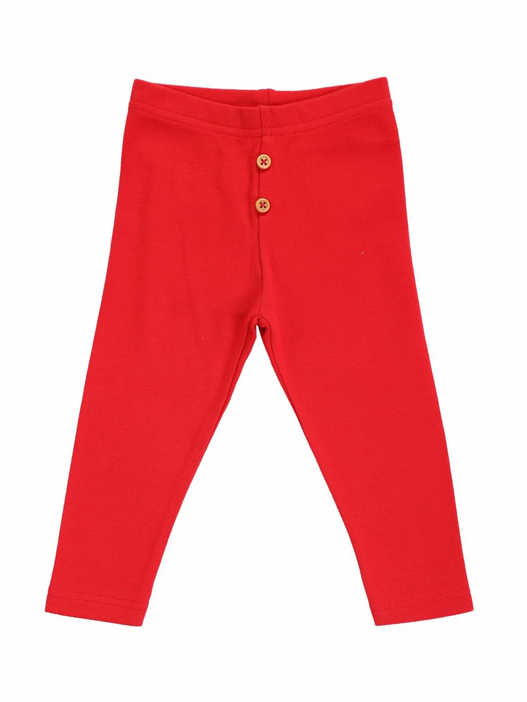 

Bodycare Kids Girls Red Solid Cotton Track Pants