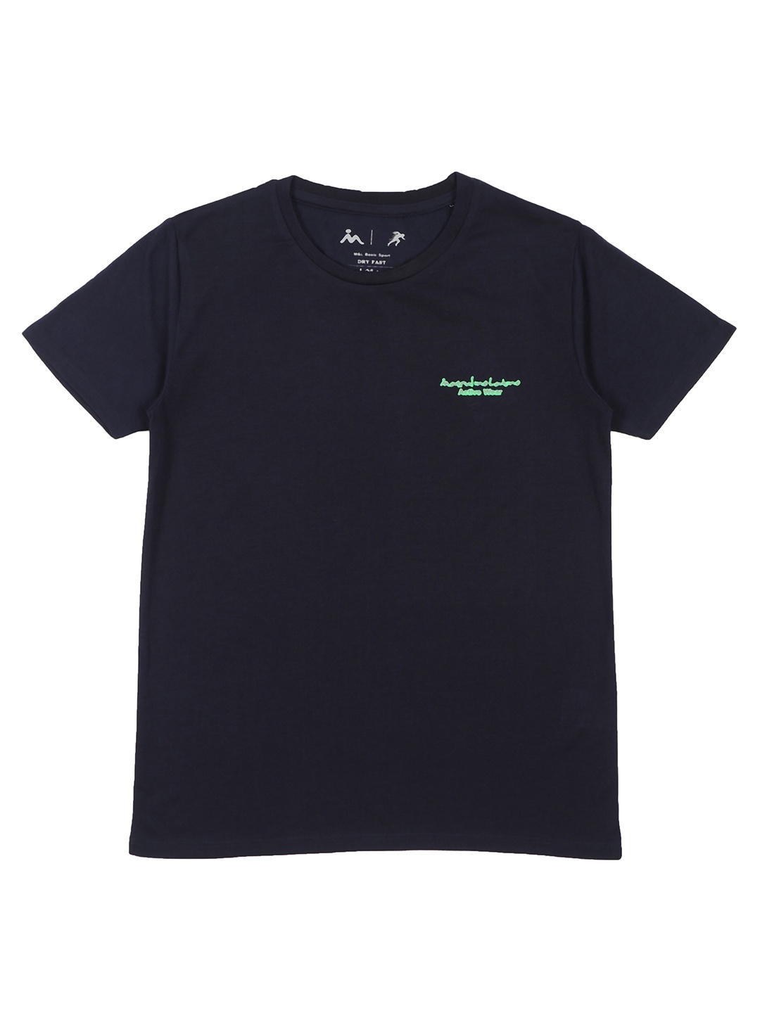 

Masculino Latino Boys Navy Blue Sports T-shirt