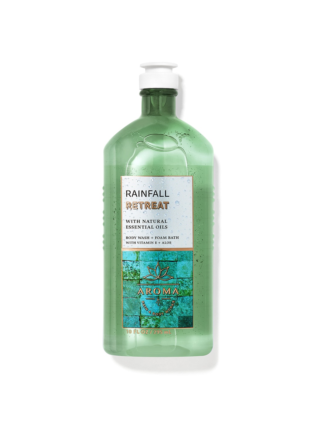 Bath & Body Works Rainfall Retreat Cucumber Cedarwood Body Wash & Foam Bath 295ml