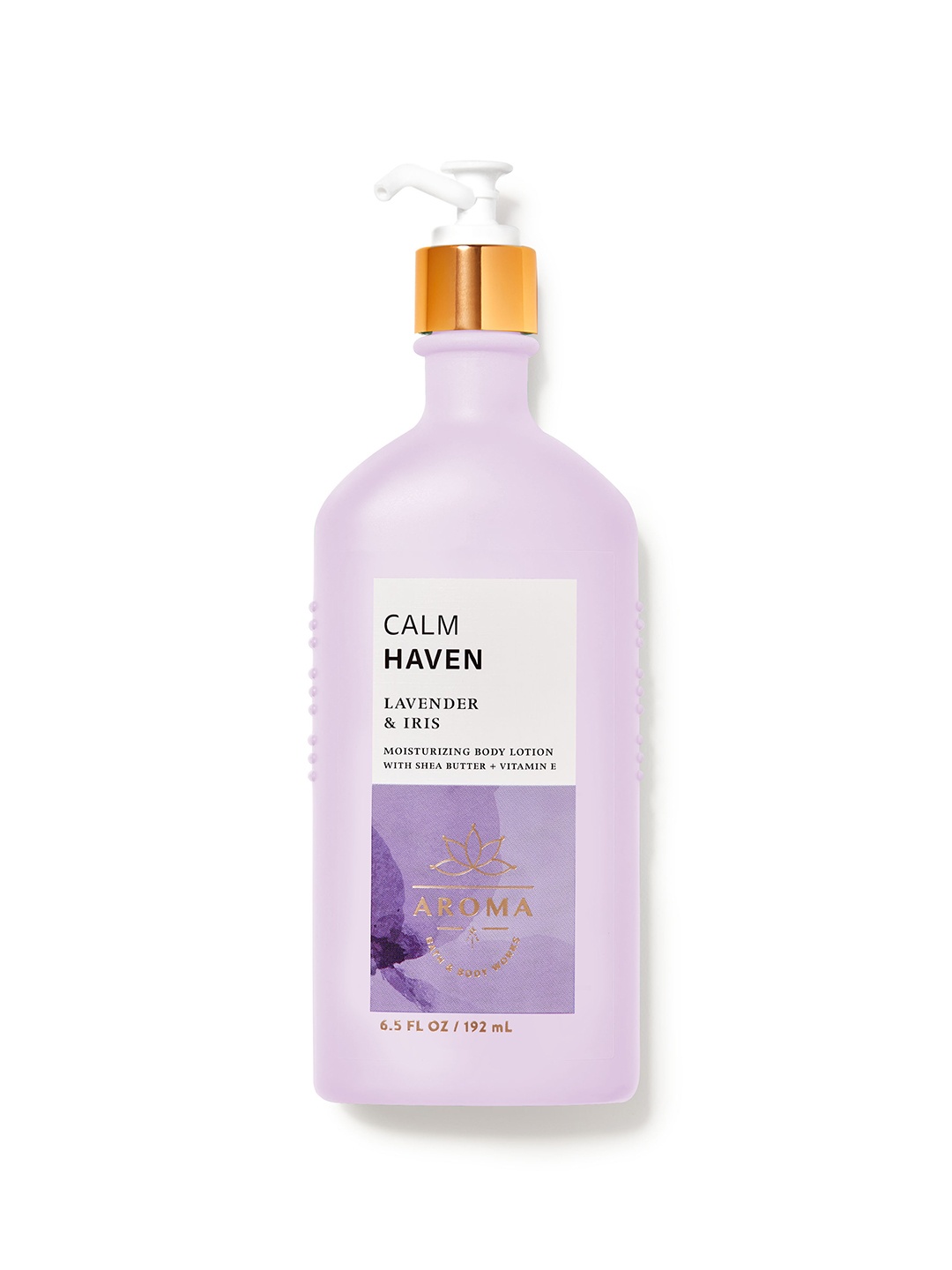 Bath & Body Works Calm Haven Lavender & Iris Moisturizing Body Lotion with Vitamin E 192ml