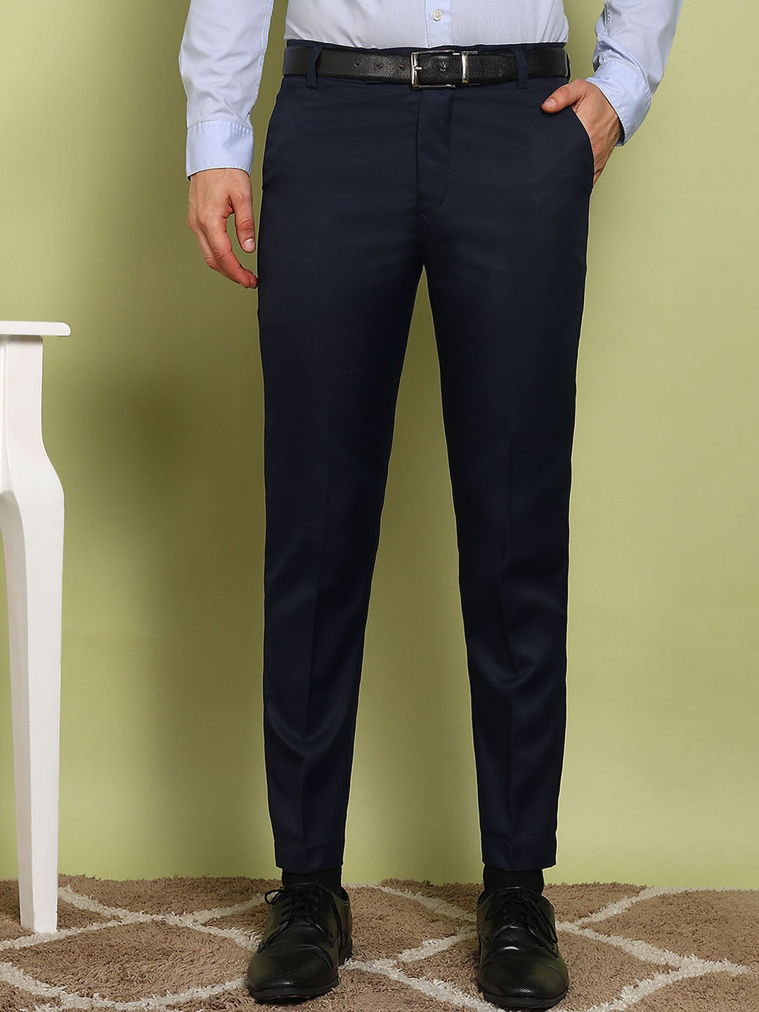 FUBAR Men Pleated Trousers