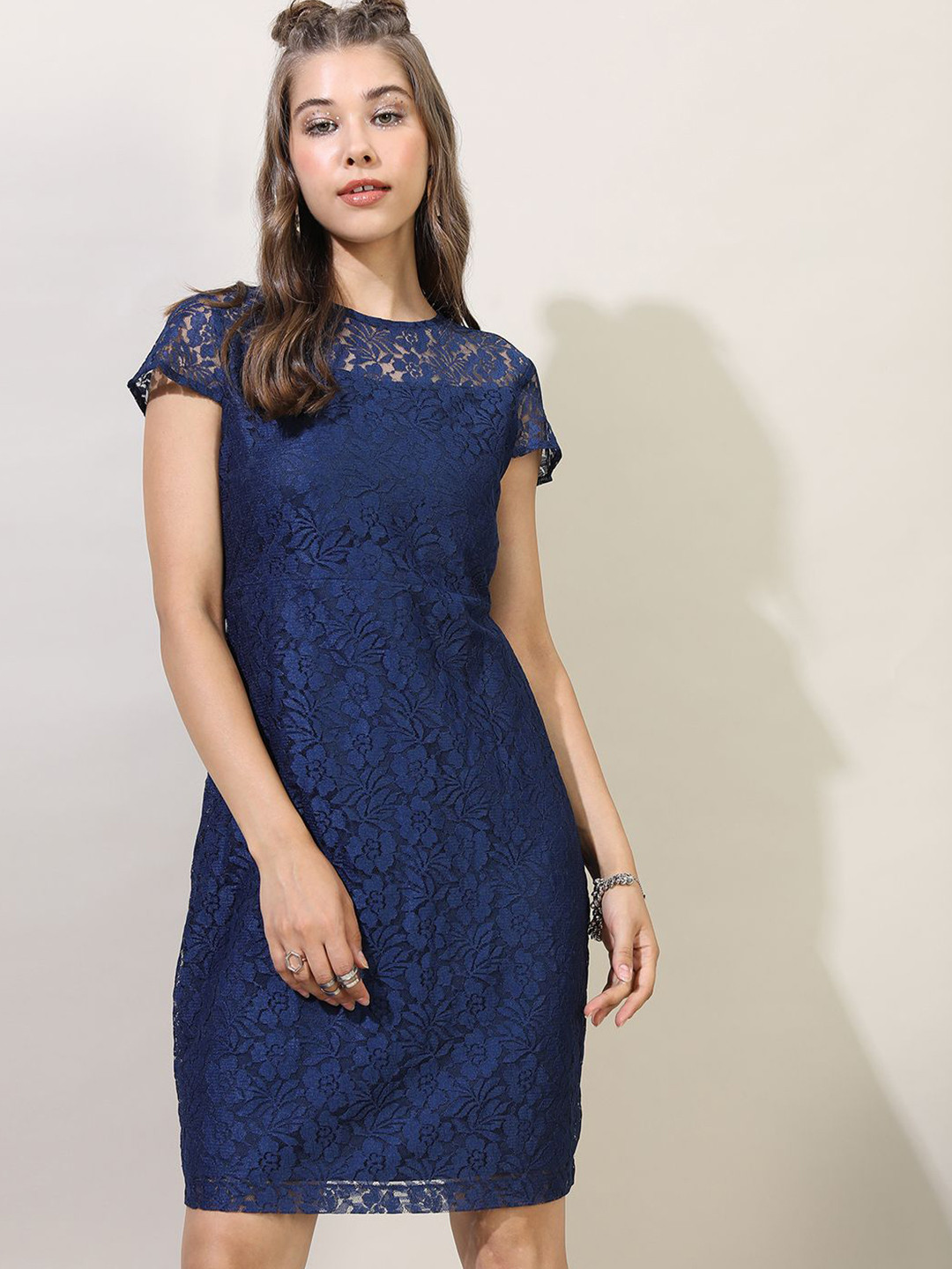 

Tokyo Talkies Bodycon Mini Dress, Blue