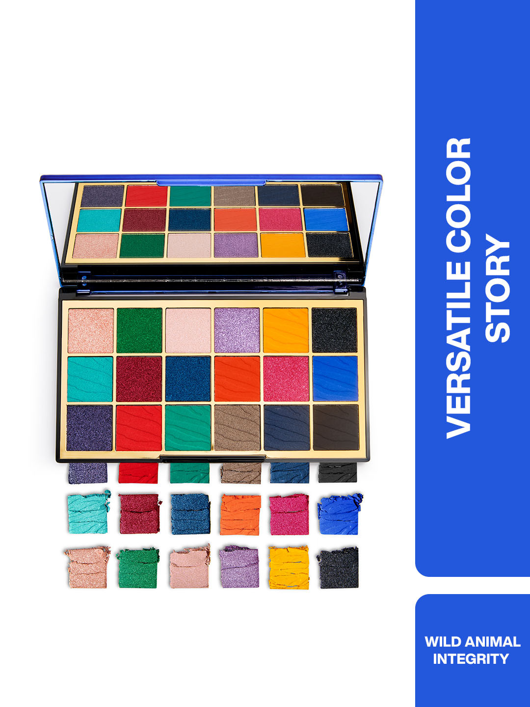Makeup Revolution London Integrity Eyeshadow Palette - Wild Animal 18 g