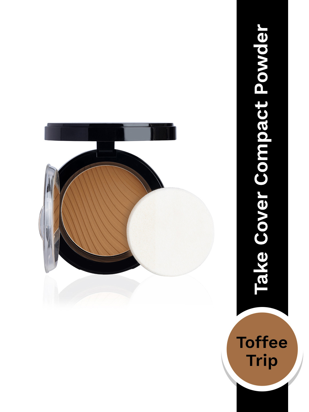 PAC Take Cover Compact Powder - 17 -Toffee Trip - 7.85g