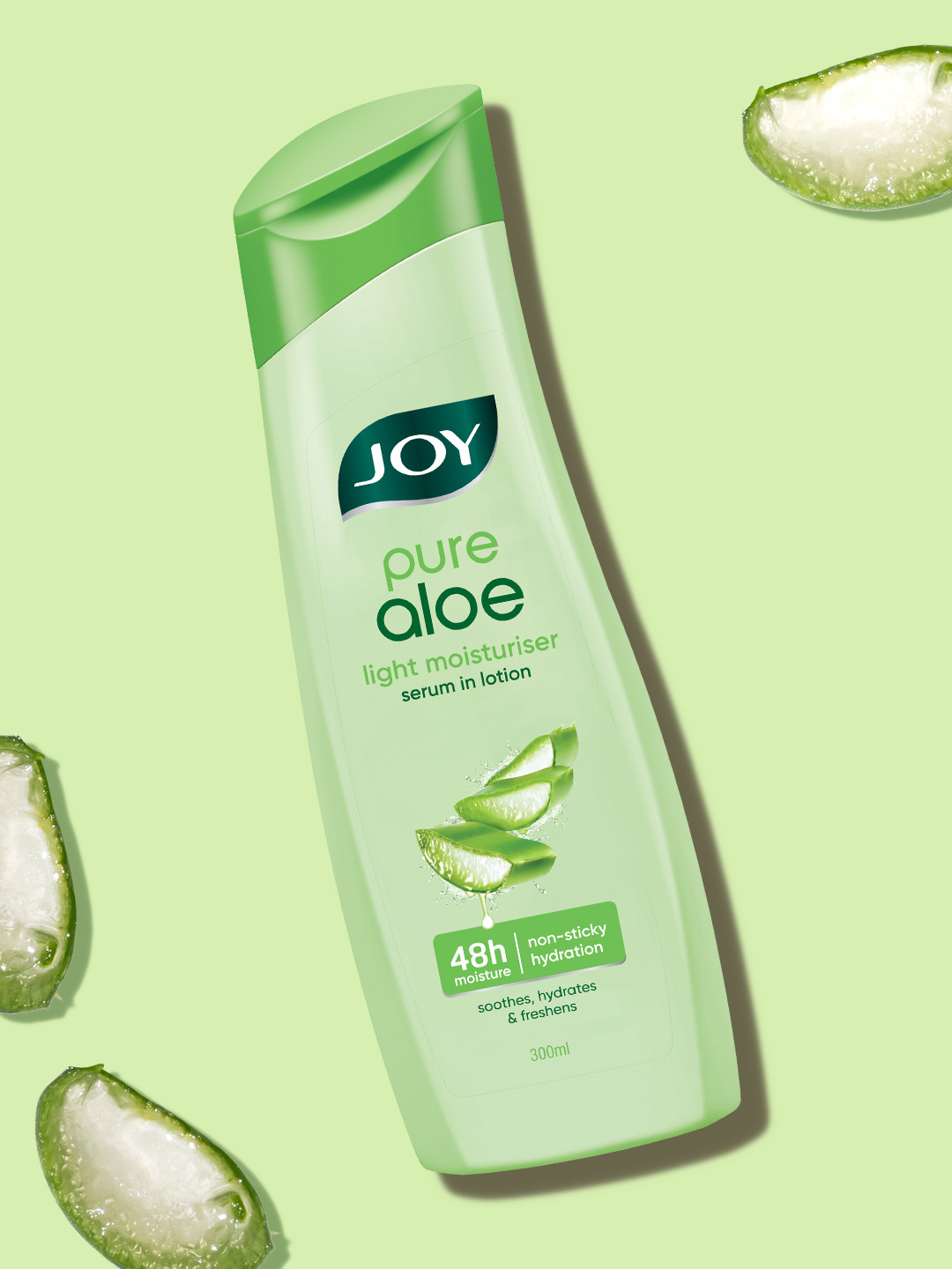 JOY Pure Aloe Lightweight Body Lotion With Anti Oxidants & Vitamin C - 300ml
