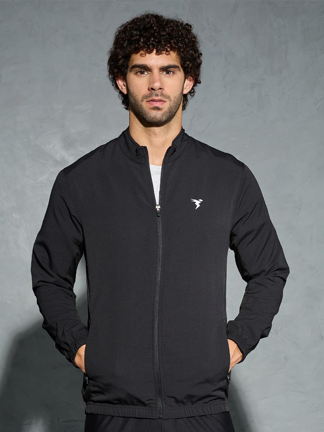 Technosport Mock Collar Antimicrobial Training Jacket