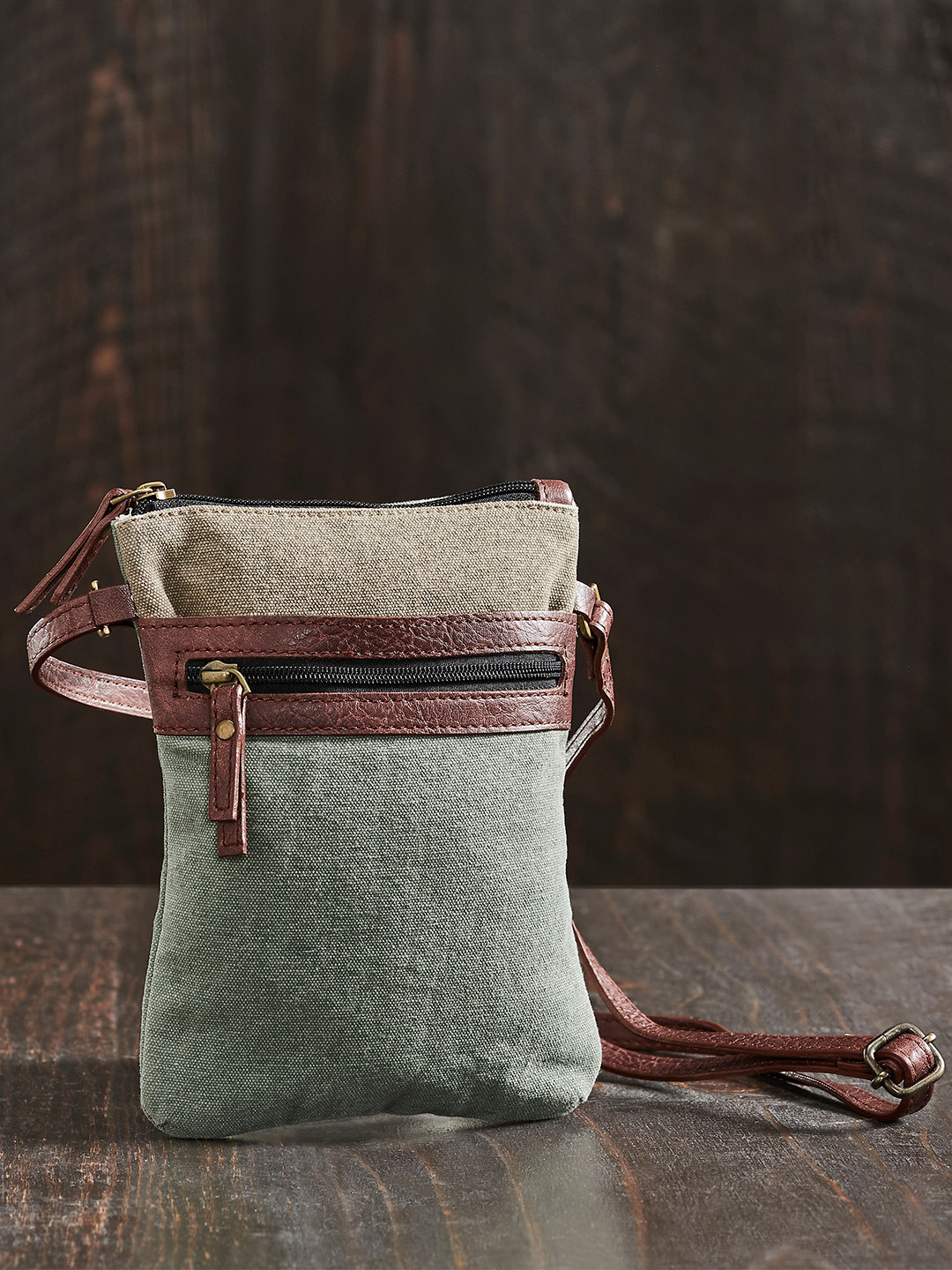 Mona B Colourblocked Sling Bag